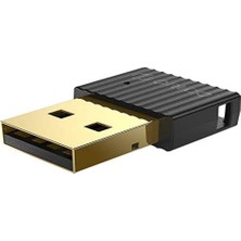 Mena Rise BTA-508 USB Bluetooth V5.0 Kablosuz Adaptör, Siyah
