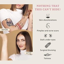 Mena Rise Dermacol Dermacol Make Up Cover Fondöten 1 Paket (1 x 30 G)