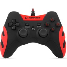 Mena Rise SG-R218 Ps3/pc x Input Kırmızı USB 1.8m Joypad