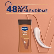 Mena Rise Vaseline Vücut Losyonu Kakao Işıltısı Parlaklığını Kaybetmiş ve Kuru Ciltler Için 200 ml