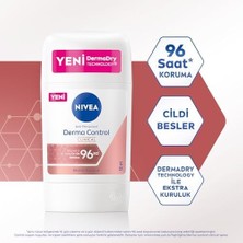 Mena Rise Nıvea Kadın Stick Deodorant Derma Control Clinical 50 Ml, C Vitamini ile Koltuk Altı Kararma Karşıtı, 96 Saat Anti-Perspirant Koruma