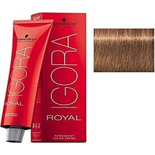 Mena Rise Schwarzkopf Professional Igora Royal Saç Boyası 60ML-NO - 7.65 Kumral Altın Kestane