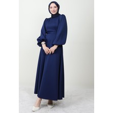 Giza Store Ronay Tesettür Elbise Lacivert