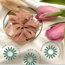 Mena Rise Invisibobble Earth Sprunchıe- Geri Dönüşümlü Scrunchie - Geri Dönüştürülmüş Saç Bağları - Gün Boyu Güçlü Tutunma - 1 Adet