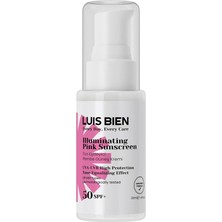 Mena Rise Luis Bien Ton Eşitleyici Spf 50+ Tüm Ciltler Için Yüksek Korumalı Pembe Güneş Kremi