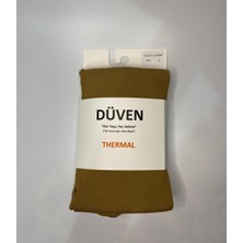 Düven Kadın Ten Içi Ince Polar Içlik Termal Külotlu Çorap