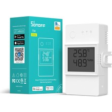 Mena Rise THR320D 20A Akıllı ve Nem Izleme Anahtarı,,, Rj9 4P4C Arayüzü ile Uyumlu