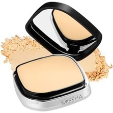Mena Rise Mıssha Islak ve Kuru Kullanıma Uygun Mineral Pudra Signature Dramatic Twoway Pact No.21 Vanilla Spf 25/pa++