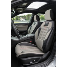 Panda Kılıf Panda Milano Serısı Keten Kumaş Oto Koltuk Kılıfı - Tam Set