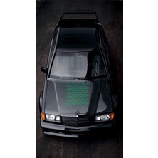 Altıgen Bal Peteği Içi Boş Desen 25X25CM Sticker Araba-Motosiklet Cam Etiket Hologram