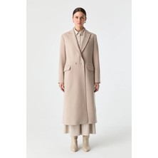 Suff Cepli Düz Kesim Palto