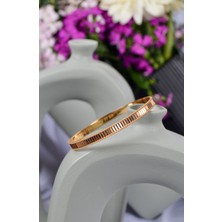 Kado Kuyumculuk 17 gr (Gram) 22 Ayar Aynalı Sazan Ray Desen Bilezik