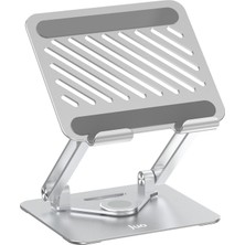 Mena Rise Juo 360° Dönebilen Alüminyum Tablet Standı Yükseklik ve Eğim Ayarlı Metal Tablet Tutucu iPad Pro 13 12 11 Air Mini 5 4 3 Telefon E-Okuyucu Uyumlu