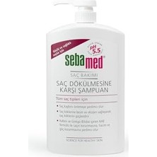 Mena Rise Sebamed Saç Dökülmesine Karşı Güçlendirici Etkili Kafein ve Ginkgo Biloba Içerikli Şampuan 1000 ml