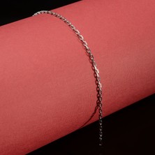 Silvalli 80 Mikron Rodyum Force Gümüş Bileklik