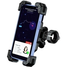 Tek Exhaust Nukro Tech M11 Titreşim Modüllü Telefon Tutucu 4 Yatıklı Titreşim Modüllü