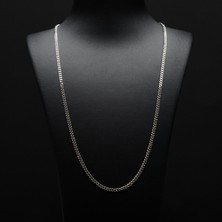 Silvalli 80 Mikron Rodyum Gurmet Gümüş Zincir