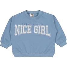 Civil Baby Nice Girl Baskılı 6-18 Ay Sweatshirt
