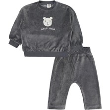Civil Baby Ayıcık Süzene Nakışlı 6-18 Ay Takım