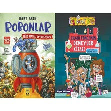 İlk Genç Timaş Robonlar 2 Bir Hayal Operasyonu (Mert Arık) ve Çılgın Fencinin Deneyler Kitabı-Pratik Sıvı Deneyleri