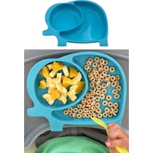 Mena Rise Fil Model Mama Tabağı - 2 Bölmeli Tabldot