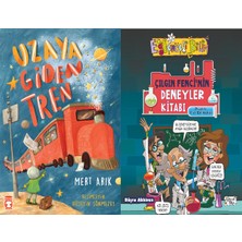 Timaş Çocuk Uzaya Giden Tren (Mert Arık) ve Çılgın Fencinin Deneyler Kitabı-Pratik Sıvı Deneyleri