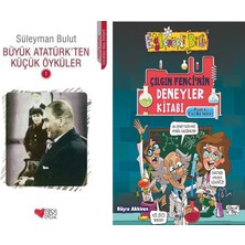 Can Yayınları Büyük Atatürk'ten Küçük Öyküler 1 (Süleyman Bulut) ve Çılgın Fencinin Deneyler Kitabı-Pratik Sıvı Deneyleri
