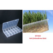 Mena Rise Tohum Çimlendirme Kutusu 18 Gözlü Mini Sera