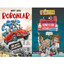 İlk Genç Timaş Robonlar (Mert Arık) ve Çılgın Fencinin Deneyler Kitabı-Pratik Sıvı Deneyleri