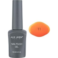 Mena Rise Alıx Avıen Uv Kalıcı Neon Turuncu Jel Oje 11 - Gel Polish - 12 ml