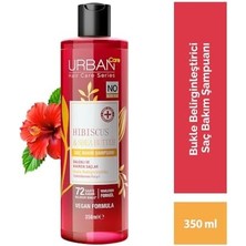 Mena Rise Urban Care Hibiscus & Shea Butter Bukle Belirginleştirici Saç Bakım Şampuanı, 350 Mililitre, Vegan