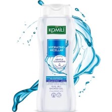 Mena Rise Komili 1878 Hydrating Micellar Duş Jeli - Hassas ve Nazik Temizleme - Vegan - 500 ml