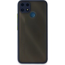 Realme C25 Kılıf Montreal Silikon Kapak - Lacivert