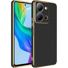 Vivo Y36 Kılıf Volet Silikon - Siyah