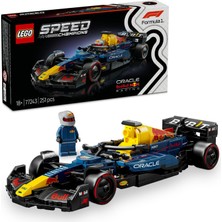 Mena Rise Speed Oracle Red Bull RB20 F1 Yarış Arabası 77243 – 10 Yaş ve Üzeri Kız ve Erkek Çocukları Için Sürücü Minifigürü Içeren Yapım Seti ve Sergileme Seti (251 Parça)