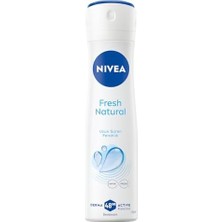 Mena Rise Nıvea Kadın Sprey Deodorant Fresh Natural 150 Ml,ter Kokusuna Karşı 48 Saat Koruma,uzun Süren Ferahlık,okyanus Özleri Kokusu,alüminyum Içermez