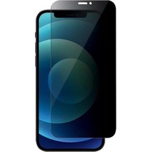 Mena Rise Heartz 6 / 6g / 6s Siyah ile Uyumlu Hayalet 6d Cam Ekran Koruyucu, 6 / 6g / 6s Siyah Privacy Ekran Koruyucu Kırılmaz