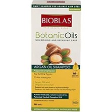 Mena Rise Bıoblas Botanic Oils Saç Dökülmesine Karşı Argan Yağlı Şampuan (360 Ml)