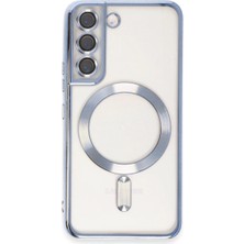 Samsung Galaxy S22 Kılıf Kross Magneticsafe Kapak - Sierra Blue