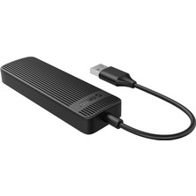 Mena Rise 4 Port USB 2.0 Ultra Slim Çoklayıcı Hub, Siyah, FL02