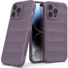 Mena Rise Newpole 15 Pro Max Kılıf - Bonic Parmak Izi Bırakmayan, Içi Kadife Yumuşak Sıvı Silikon, Sert Kamera Koruyuculu, Darbeye Karşı Dayanıklı - 15 Pro Max Uyumlu