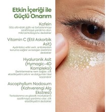 Mena Rise Clasycare Radiant Göz Çevresi Serumu – Kafein Göz Serumu – Hyaluronik Asit ve C Vitamini ile Göz Altı Morlukları, Şişlik ve Ince Çizgilere Karşı Etkili – Tüm Cilt Tipleri Için, 50 ml