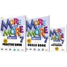Kurmay Yayınları More And More 7 Sınıf Practice Book Seti 3 Parça Renkli Eğitici Kitaplar ile Öğrenme Deneyimi