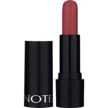 Mena Rise Note Deep Impact Lipstick 04 Terracotta Kremsi Dokulu Yarı Parlak Ruj, Kırmızı