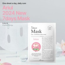 Mena Rise Ariul 7 Days Mask Lotus N - Canlandırıcı & Cilt Tonu Aydınlatıcı Vegan Maske