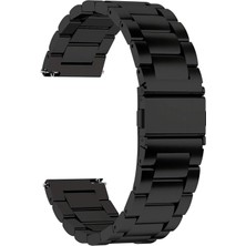 Mena Rise Gt5 Pro 42MM Metal Stainless Steel Kordon ( Gt5 Pro 42MM ile Uyumlu Kordon, Akıllı Saat Kayışı)