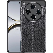 Teleplus Oppo Find X8 Pro Kılıf Kamera Korumalı Firo Deri Dokulu Kapak