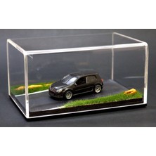 1/43-1/64 Ölçek Diecast Kır Yolu Diorama Zemin ve Case