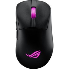 Mena Rise Rog Kerıs Iı Orıgın Kablosuz Oyun Mouse'u, 64G Hafif, Ergonomik, Değiştirilebilir Swıtch Yuvası, 42K Optik Sensör, Rog Mikro Swıtch Iı, Rog Omnı Alıcı, 5 Programlanabilir Tuş
