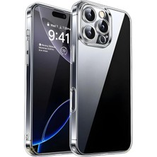 Mena Rise Go Aksesuar 16 Promax ile Uyumlu Darbe Önleyici Esnek Silikon Şeffaf Kılıf